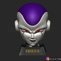 Frieza Head - frieza Mask - Dragon ball cosplay/Decor - Thumbnail 6