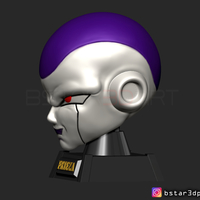 Frieza Head - frieza Mask - Dragon ball cosplay/Decor - Thumbnail 8