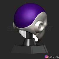 Frieza Head - frieza Mask - Dragon ball cosplay/Decor - Thumbnail 11
