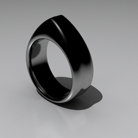 Small ring style - size7 3D Printing 258421