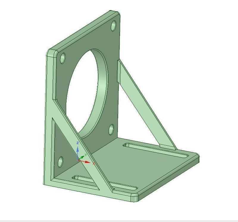 Nema 23 motorbracket