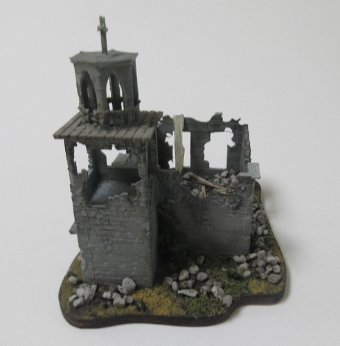 Ruined church 3D Print 258432