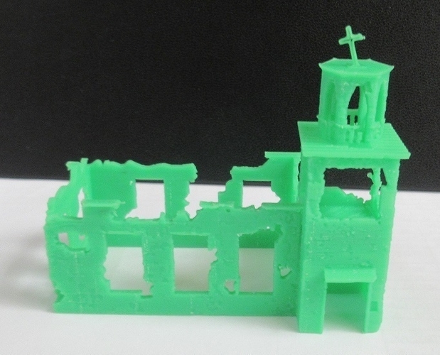 Ruined church 3D Print 258433