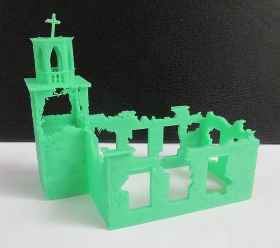 Ruined church 3D Print 258435