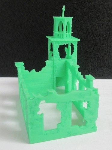 Ruined church 3D Print 258436
