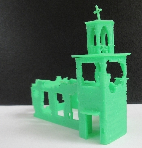 Ruined church 3D Print 258438