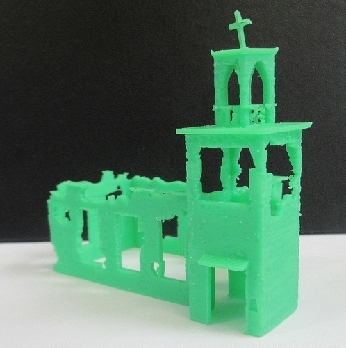 Ruined church 3D Print 258439