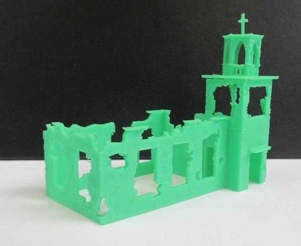 Ruined church 3D Print 258440