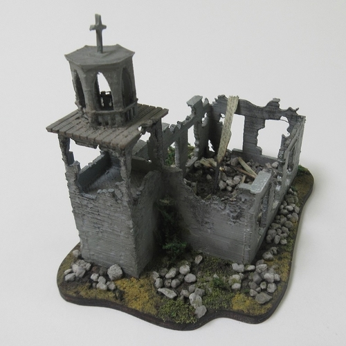 Ruined church 3D Print 258447