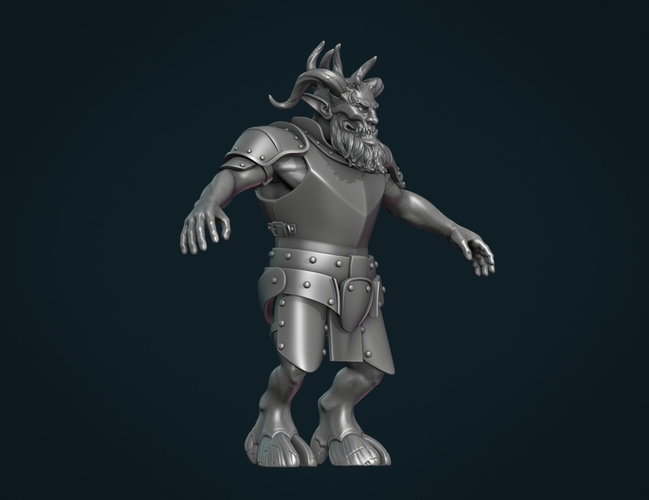 Demon figure II 3D Print 258452