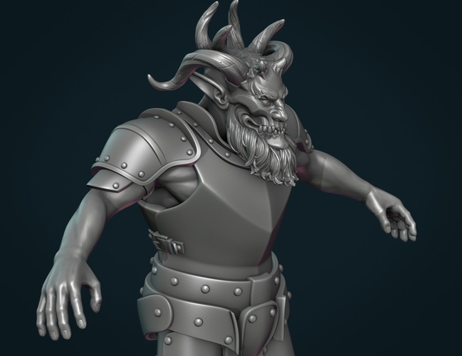 Demon figure II 3D Print 258456