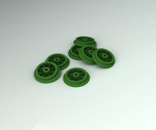 Garden Railway Wheel, 1:32