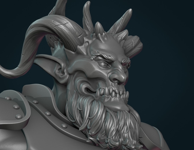 Demon figure II 3D Print 258462