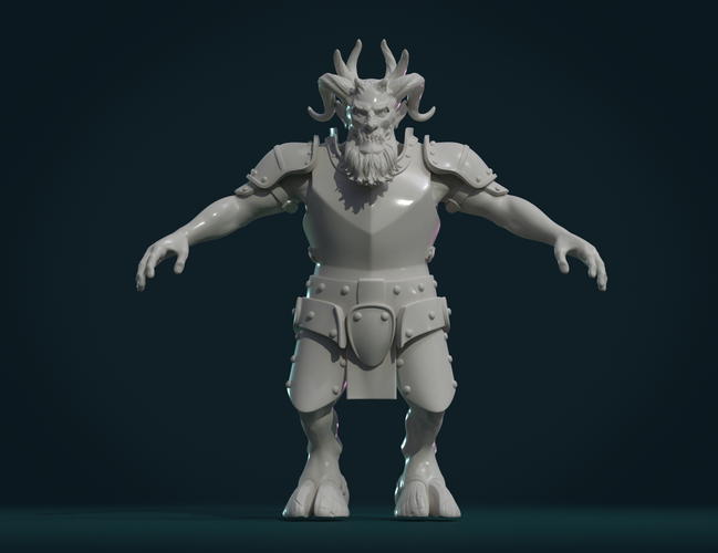 Demon figure II 3D Print 258466