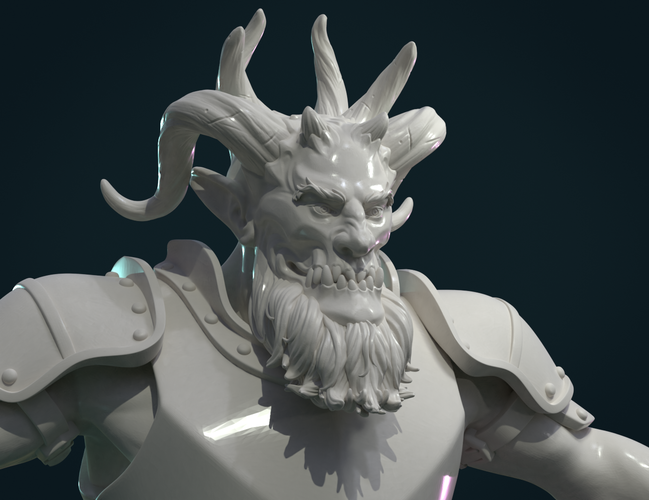 Demon figure II 3D Print 258468