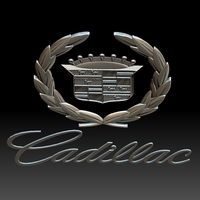 Cadillac logo auto car logotype - Thumbnail 6