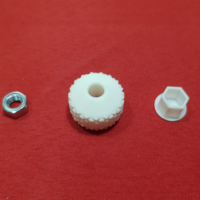 knurled knob for M5 hex head screw/nut  - Thumbnail 2