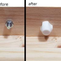 nut/screw-cover for M5 - Thumbnail 1