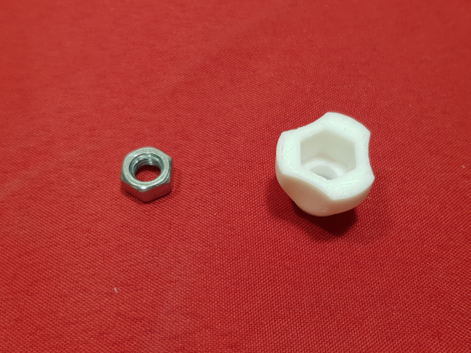 nut/screw-cover for M5 3D Print 258495