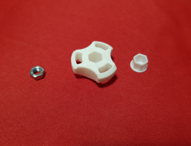 turning knob for m5 hex head 3D Print 258500