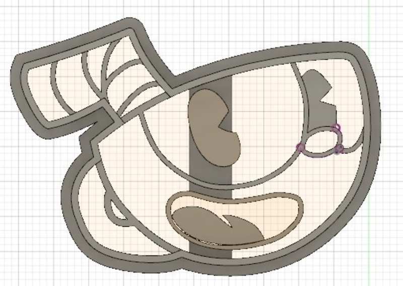 CUPHEAD COOKIE CUTTER