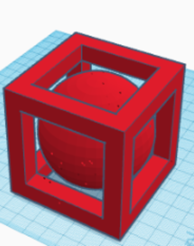 Boll in a box 3D Print 258552