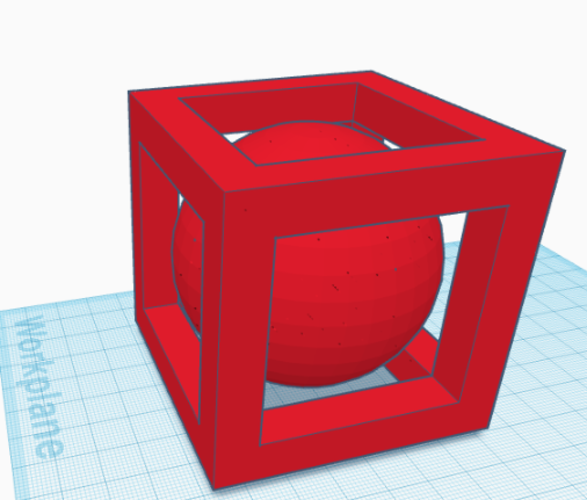Boll in a box 3D Print 258553