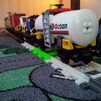 Lego Train Track, Curved - Thumbnail 3