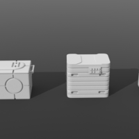 Small Legion scale boxes 3D Printing 258605