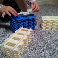 Lego Train Track, Curved - Thumbnail 5
