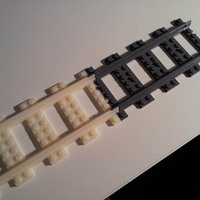 Lego Train Track, Straight - Thumbnail 2