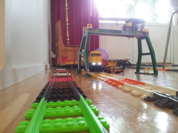 Passage à niveau courbe (40dots) pour train LEGO CITY - 3D Printed - ALFO  Track