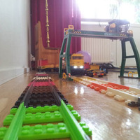 Lego Train Track, Straight - Thumbnail 3