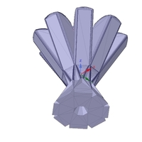 vase pencil pen brush holder v12-1 for 3d-print or cnc - Thumbnail 10