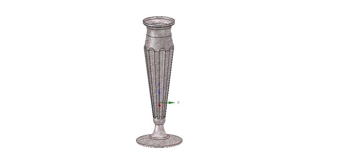 vase v13-05 for 3d-print or cnc 3D Print 258676