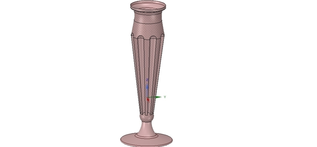 vase v13-05 for 3d-print or cnc 3D Print 258677