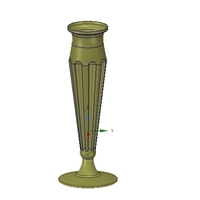 vase v13-05 for 3d-print or cnc - Thumbnail 7