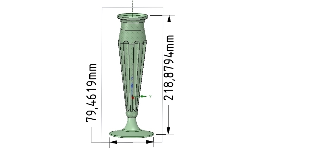 vase v13-05 for 3d-print or cnc 3D Print 258683