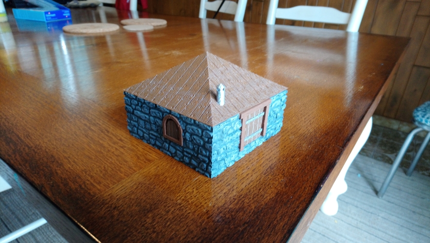 Leomunds Tiny Shelter / Cottage 3D Print 258767