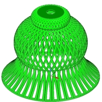 Lights Lampshade v18 for real 3D printing  - Thumbnail 1