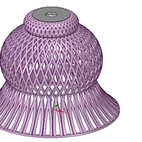 Lights Lampshade v18 for real 3D printing  - Thumbnail 5