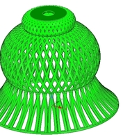 Lights Lampshade v18 for real 3D printing  - Thumbnail 13