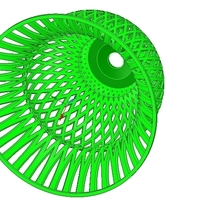 Lights Lampshade v18 for real 3D printing  - Thumbnail 15