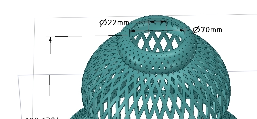 Lights Lampshade v18 for real 3D printing  3D Print 258811