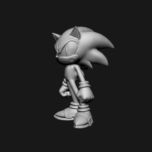 Sonic Fan Art 3D print model 3D Print 258963