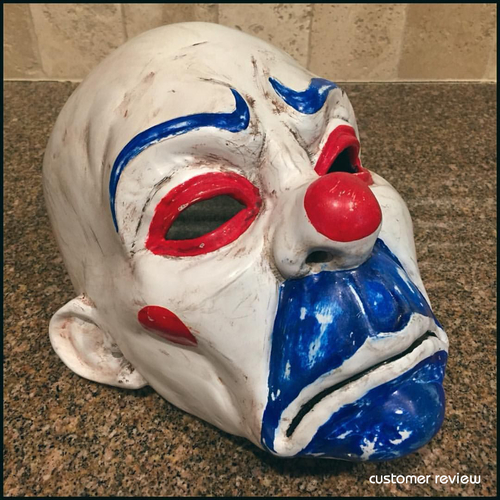 Clown Mask Dark Knight Cosplay Halloween STL File 3D Print 259000