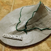 Small Pinnacle Mountain Trail 3D Printing 259115