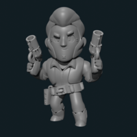 Brawl Stars- Colt figurine - Thumbnail 1