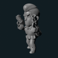 Brawl Stars- Colt figurine - Thumbnail 2
