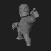 Brawl Stars- El Primo figurine - Thumbnail 2